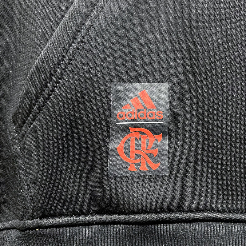 Moletom Esportivo Flamengo Preto Plove – Conforto e Estilo