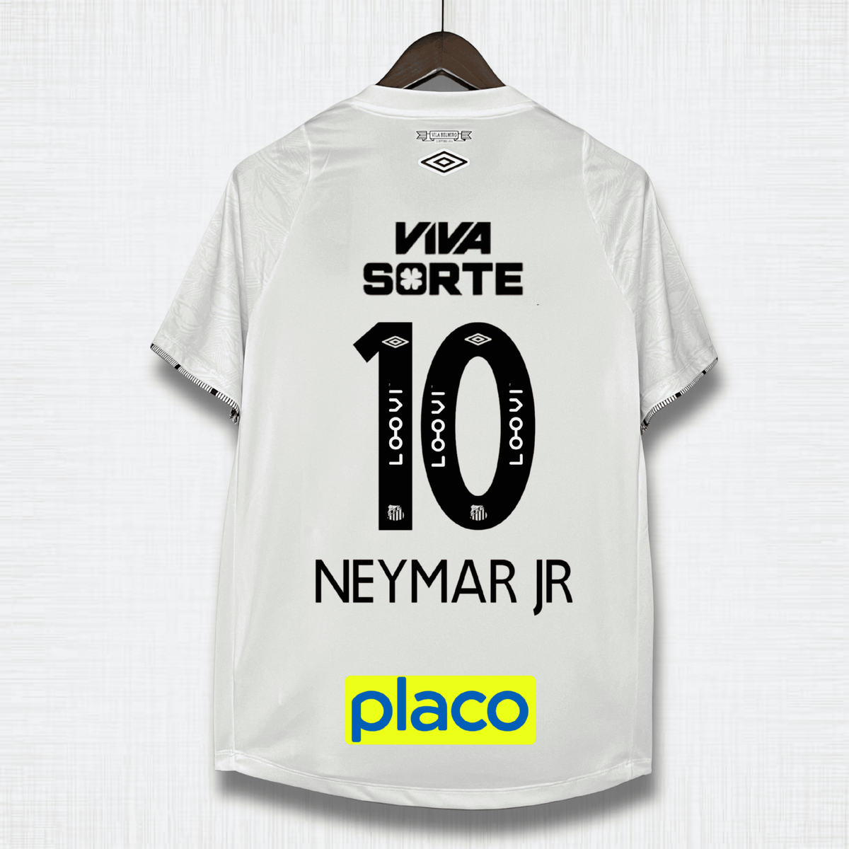 Camisa Santos 2024/25 – Edição Neymar Jr Home com Patrocínios Completos
