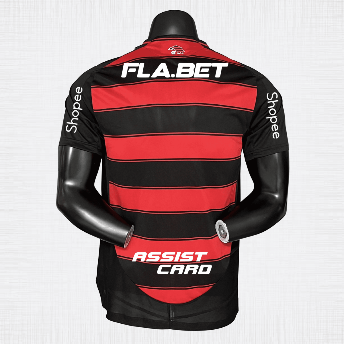 Camisa Flamengo 25/26 Edição Jogador – Modelo Home com Todos os Patrocínios