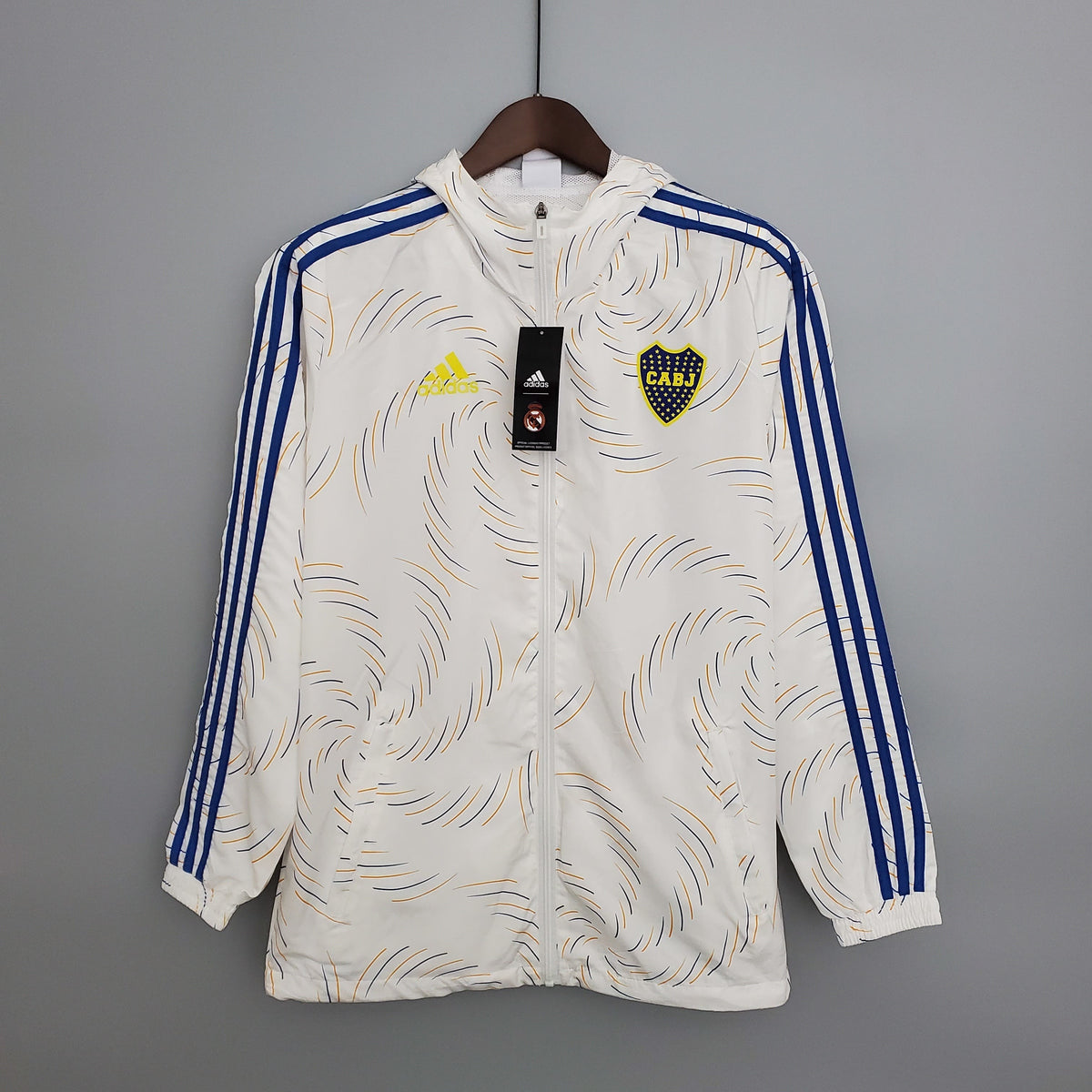 Corta-Vento Boca Juniors – Branco