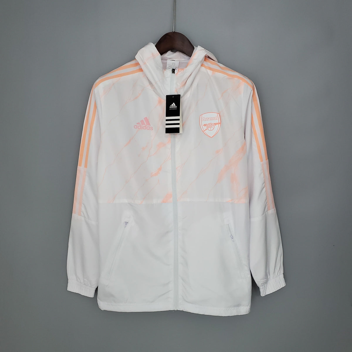 Corta-Vento Arsenal 21/22 – Branco Masculino
