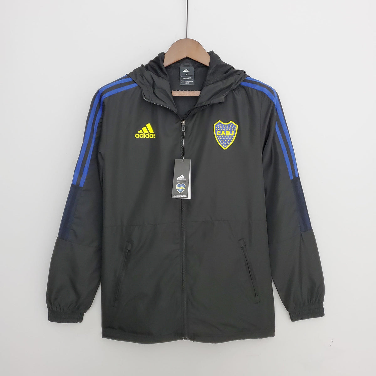 Corta-Vento Boca Juniors 2022 – Preto