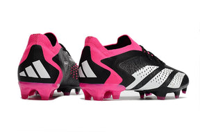 Chuteira Adidas Predator Accuracy – Paul Pogba.1 Preta, Rosa e Branca