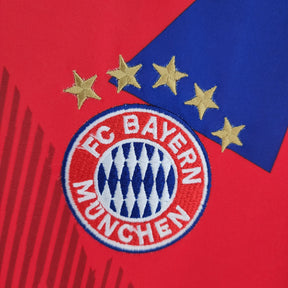 Camisa Bayern de Munique 22/23 – Versão Bundesliga 10º Título Consecutivo Vermelha