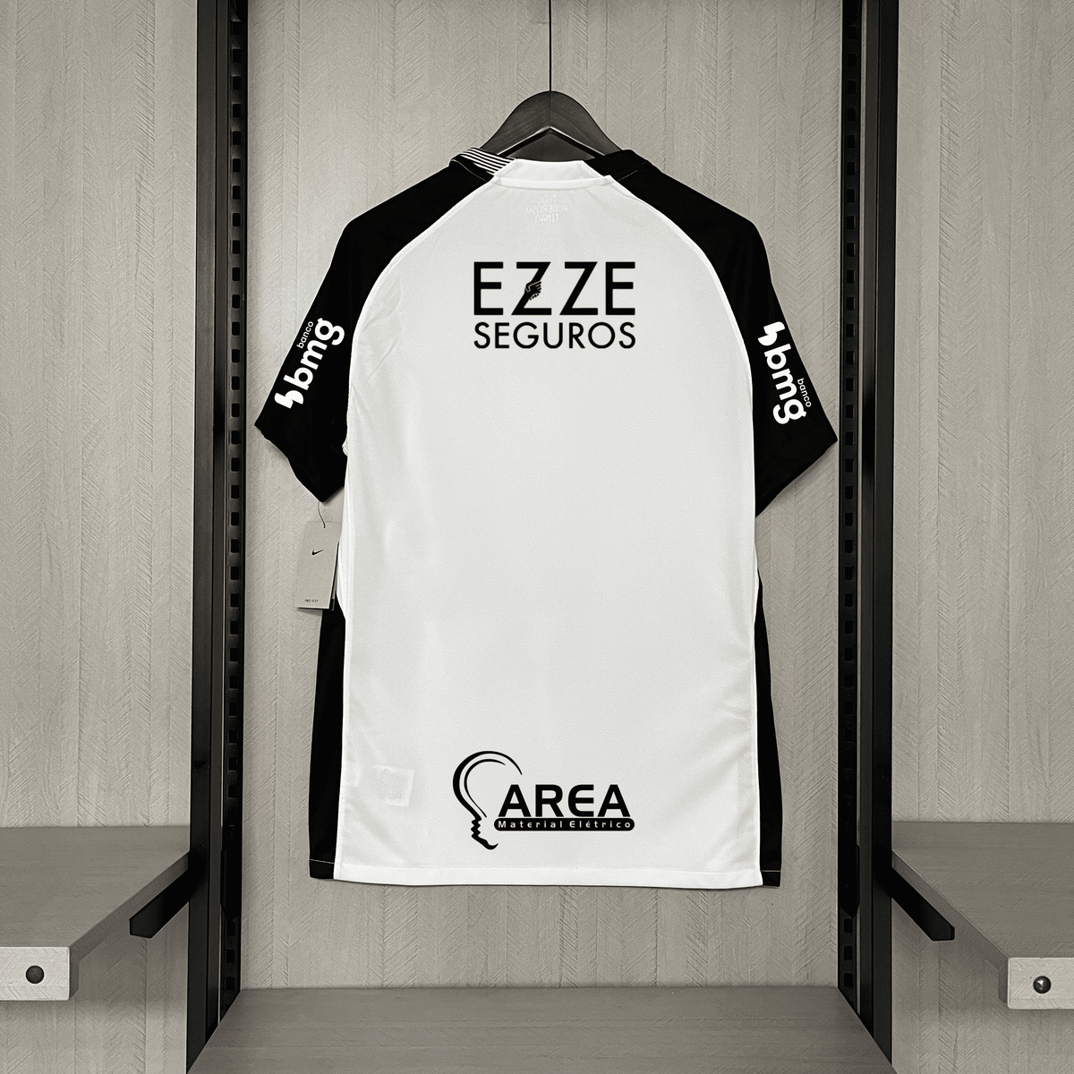 Camisa Corinthians 25/26 – Modelo Home Torcedor com Todos os Patrocínios