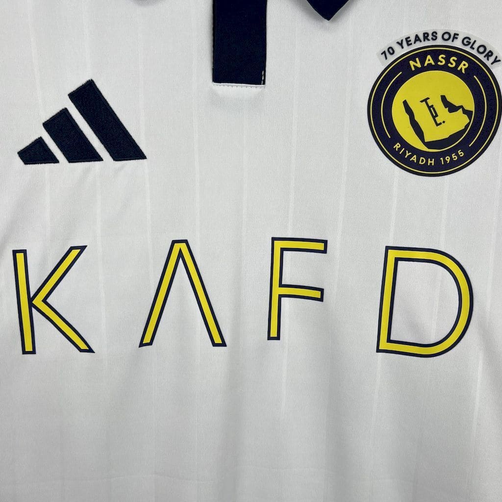 Camisa Al-Nassr 25/26 – Versão Torcedor Adidas Branca